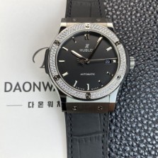 미러급 휴블렛 남성용 클래식 퓨전 542.NX.1171.LR.1104 42mm 오토매틱 2892타입 블랙 다이얼 hub2149 Ⅳ