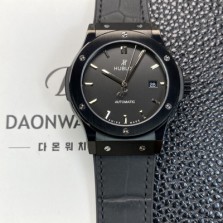 미러급 휴블렛 남성용 클래식 퓨전 511.CM.1171.RX 블랙 PVD코팅 매직 42mm 오토매틱 2892타입 블랙 다이얼 hub2150 Ⅳ