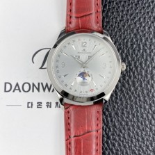 미러급 예거르쿨트르남성용 마스터 캘린더 문페이즈 39mm 오토매틱 cal.866타입 실버 다이얼 jag0431 Ⅳ