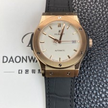 미러급 휴블렛 남성용 클래식 퓨전 511.OX.2611.LR 18K 로즈골드 42mm 오토매틱 2892타입 화이트 다이얼 hub2145 Ⅳ