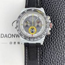 미러급 로렉스남성용 데이토나 DIW 포지드카본 커스텀 40미리 크로노그래프 오토매틱 Cal.4130 무브먼트 그레이 다이얼 rol5657 Ⅳ