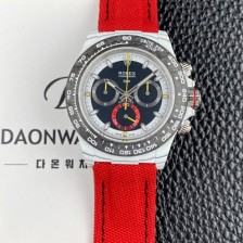 미러급 로렉스남성용 데이토나 DIW 포지드카본 커스텀 40미리 크로노그래프 오토매틱 Cal.4130 무브먼트 블랙 다이얼 rol5648 Ⅳ