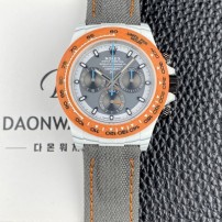 미러급 로렉스남성용 데이토나 DIW 포지드카본 커스텀 40미리 크로노그래프 오토매틱 Cal.4130 무브먼트 그레이 다이얼 rol5658 Ⅳ